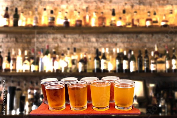 Fototapeta beer flight