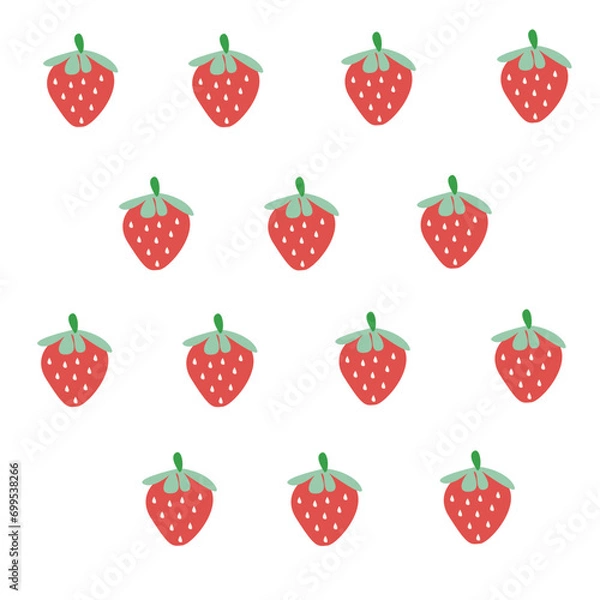 Obraz Fruit Seamless Pattern