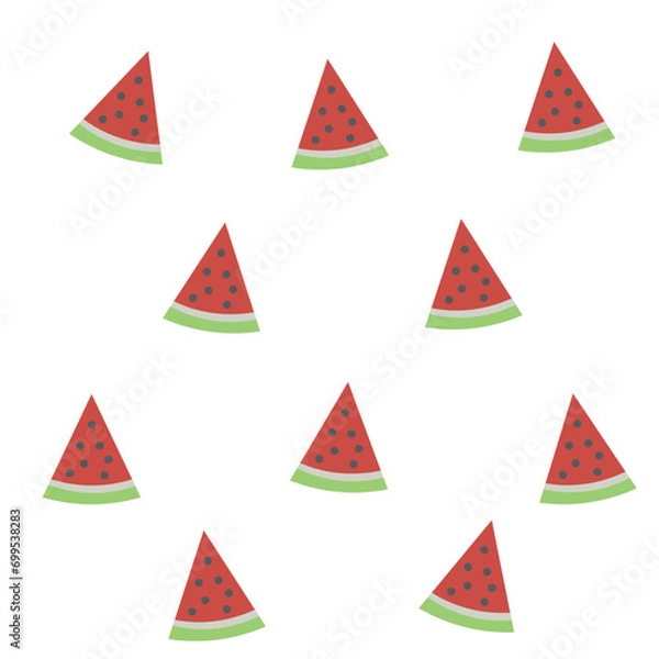 Obraz Watermelon Fruit Seamless Pattern