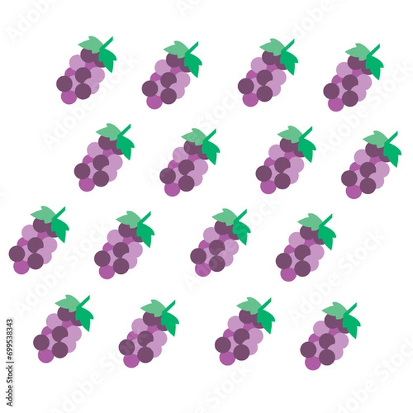 Obraz Fruit Seamless Pattern