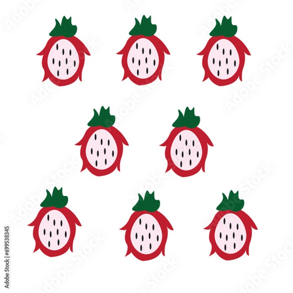 Obraz Fruit Seamless Pattern