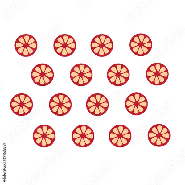 Obraz Fruit Seamless Pattern