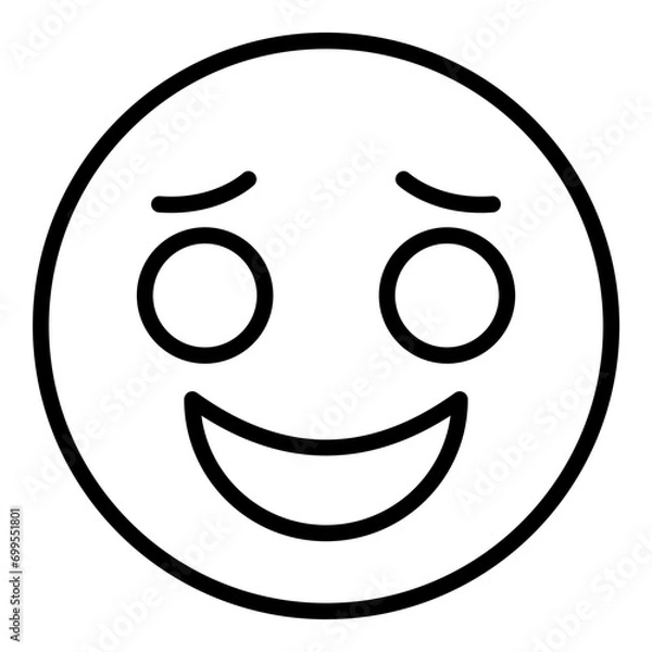 Obraz Queasy Quarters Line Icon