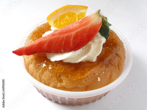 Obraz cake with strawberry