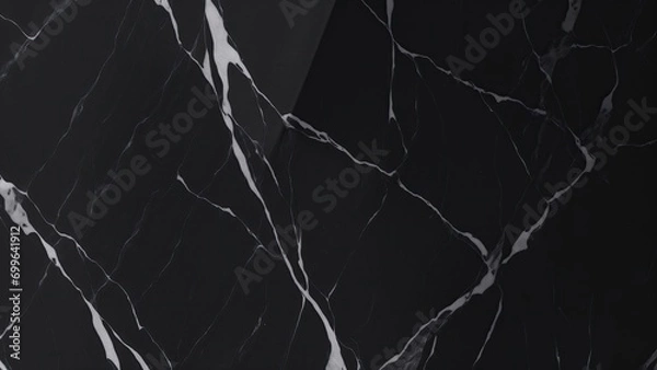 Fototapeta Gray and Black Marble Stone Background