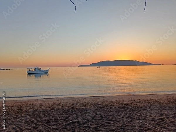 Obraz sunset on the beach