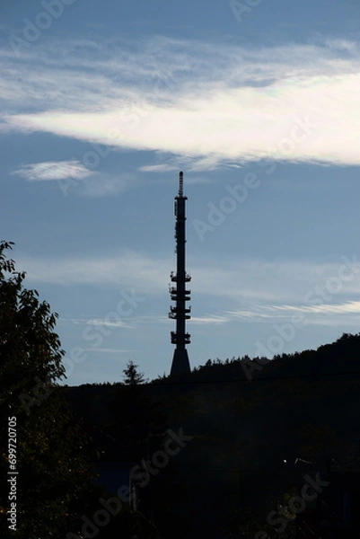 Obraz tower in the evening