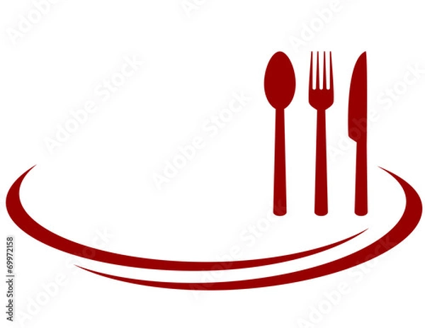 Obraz tło dla restauracji