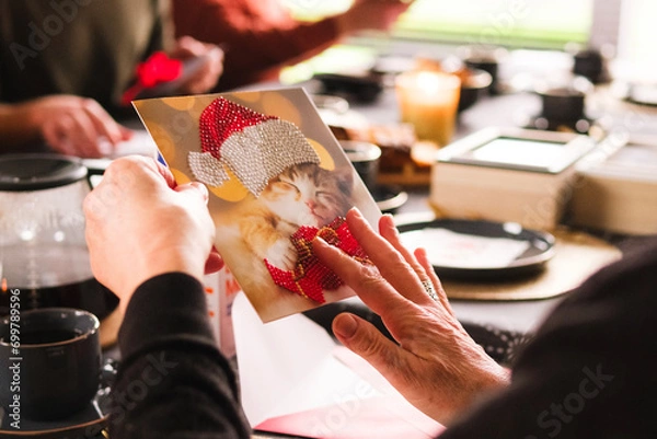 Obraz Christmas card