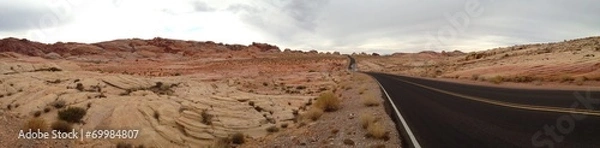 Obraz strada americana vista