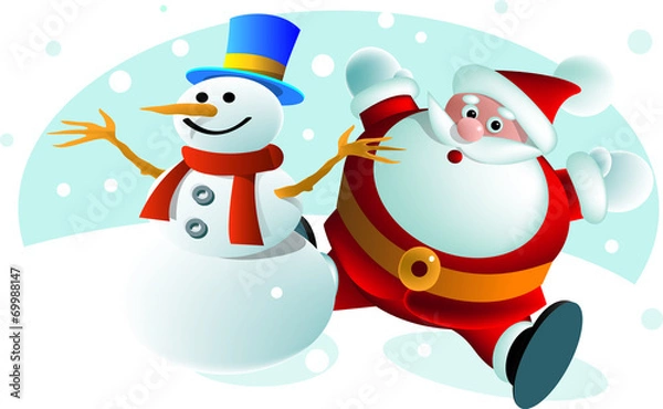 Obraz Christmas card