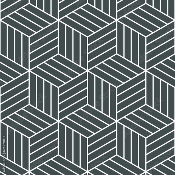 Obraz Simple colorful geometry background.Vector illustration.