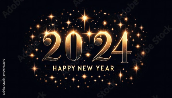 Obraz Happy New Year 2024
