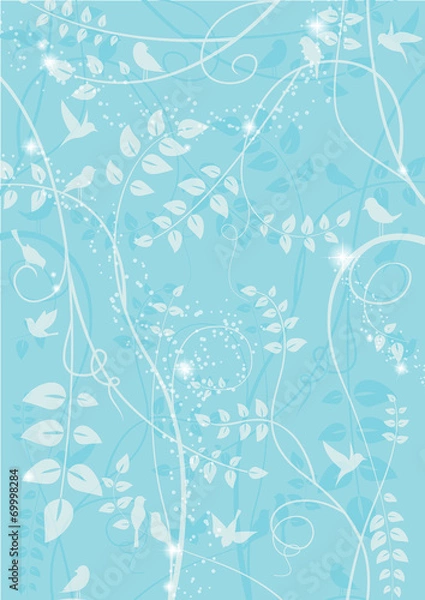 Fototapeta Abstract bird background