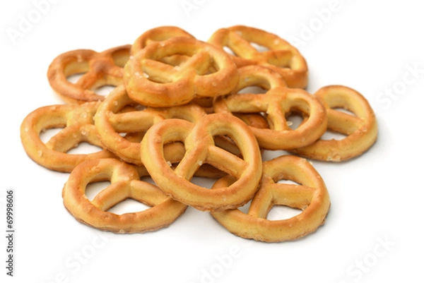 Fototapeta Salted pretzels