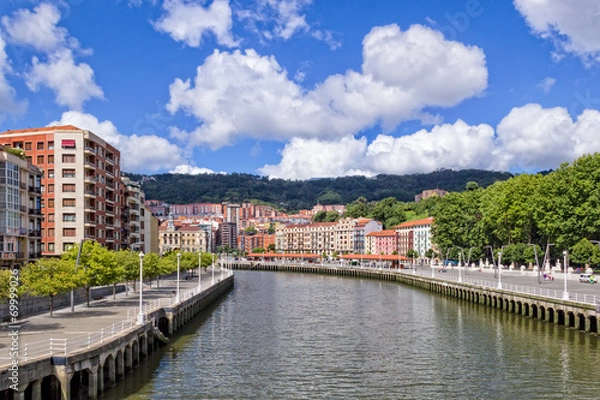 Fototapeta Bilbao Cityscape
