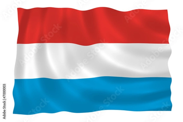 Fototapeta Luxembourg Flag