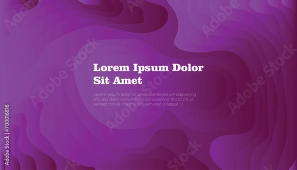 Fototapeta Violet Liquid color background design. Purple Fluid gradient shapes composition. Futuristic design posters. Can be use for lading page, poster or banner Eps10 vector.