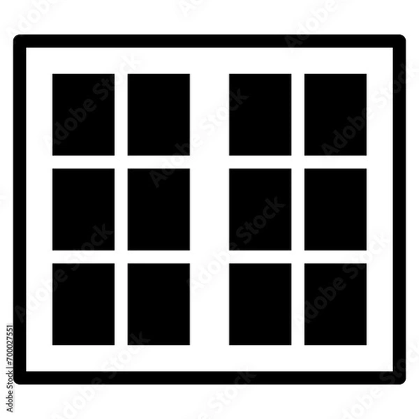 Fototapeta window frame