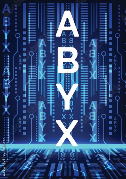 Obraz game buttons technology digital background