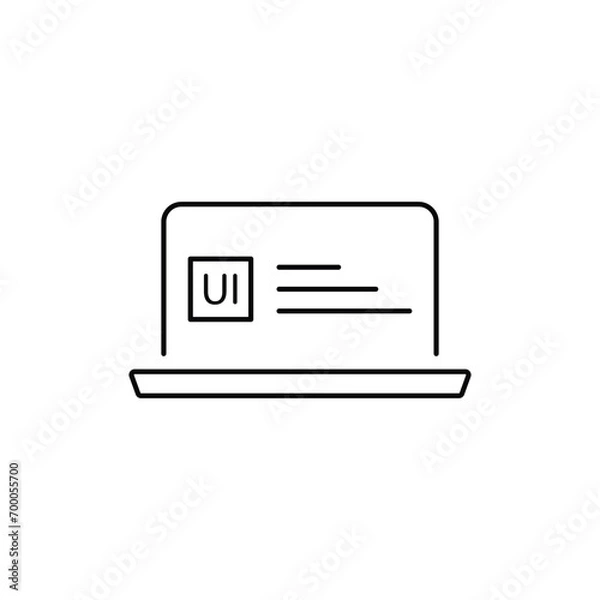Obraz Dynamic SEO Vector Icons: Modern Thin Line Illustrations for Web Development, Strategy, and Optimization – Editable Pictograms and Infographic Elements Included. calendar, click, coding, consulting,