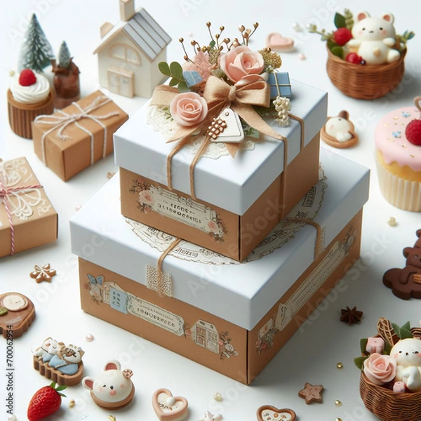 Obraz christmas decoration set