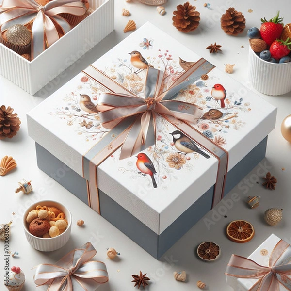 Obraz christmas gift box