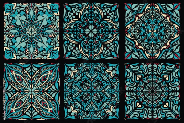 Fototapeta seamless pattern