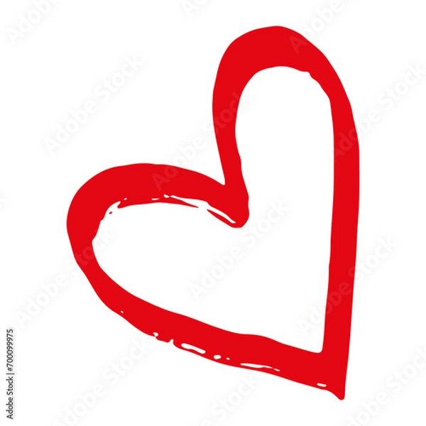 Obraz Hand Drawn Heart Shape