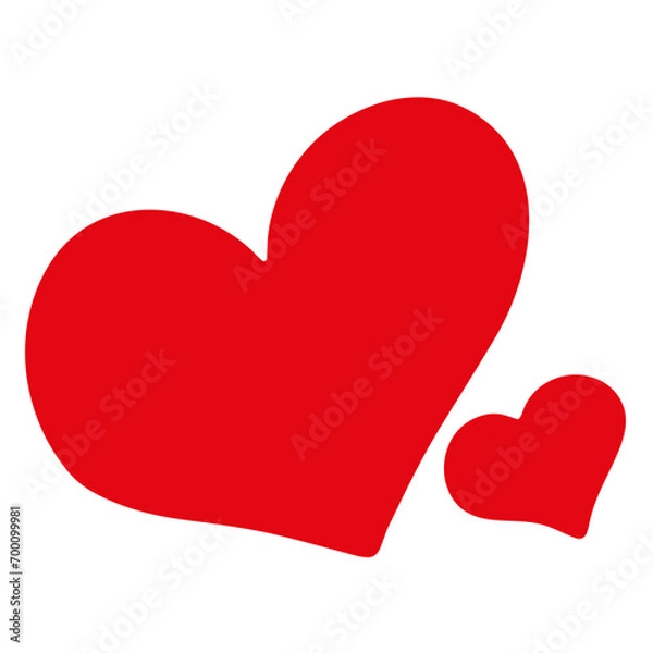 Obraz Hand Drawn Heart Shape