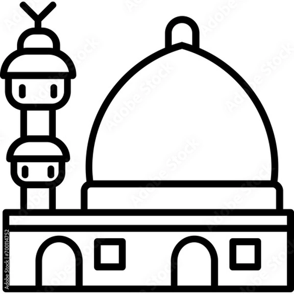 Obraz Mosque Icon