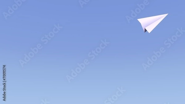 Obraz Paper airplane