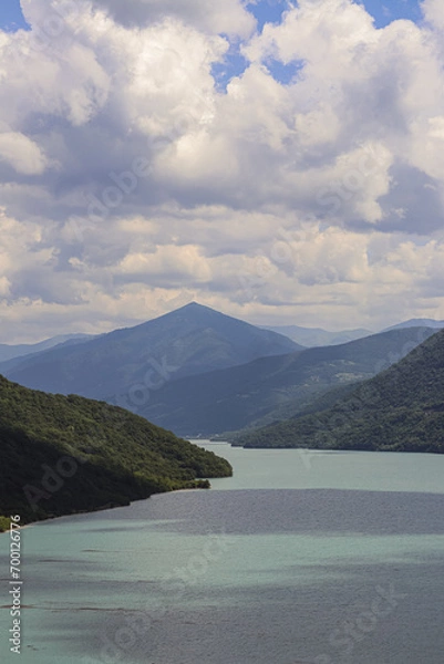 Obraz lake and mountains