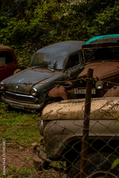Obraz car on the road