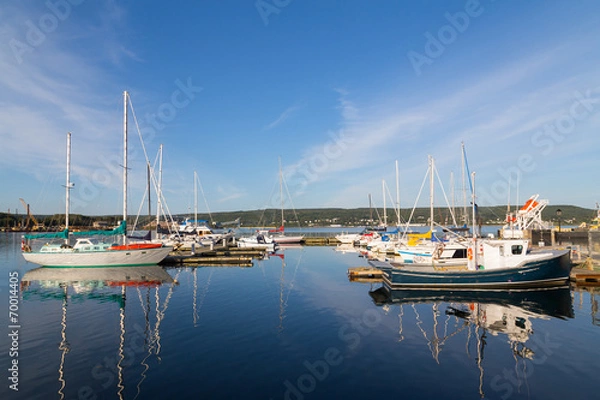 Obraz Boats in a Harbour