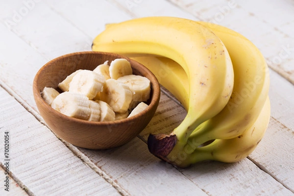 Obraz Pokrojony banan