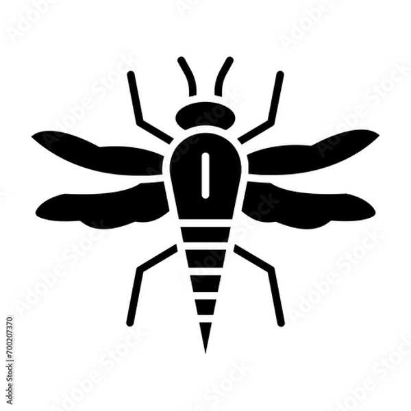 Fototapeta Dragonfly Icon