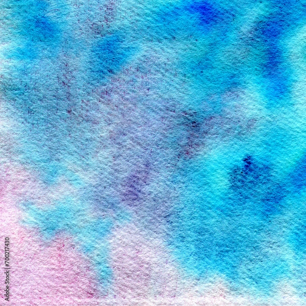 Fototapeta abstract watercolor multicolored sky background