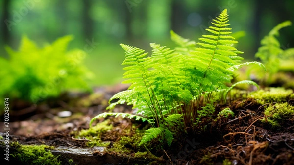 Fototapeta fern leaves