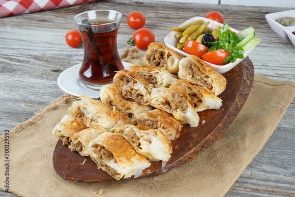 Obraz Kıymalı börek