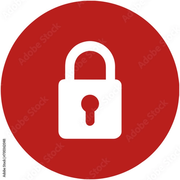 Fototapeta security lock