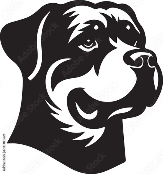 Obraz Rottweiler Portrait