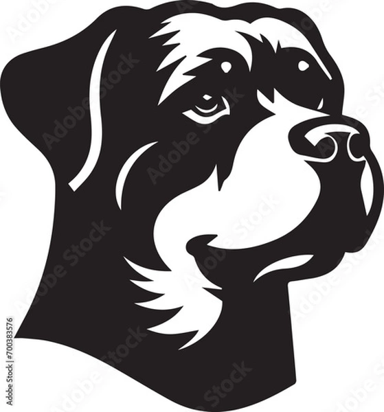 Obraz Rottweiler Portrait
