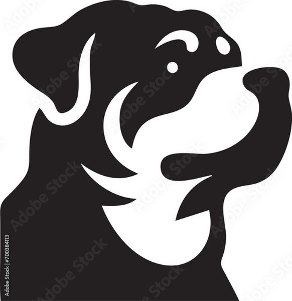 Obraz Rottweiler Portrait