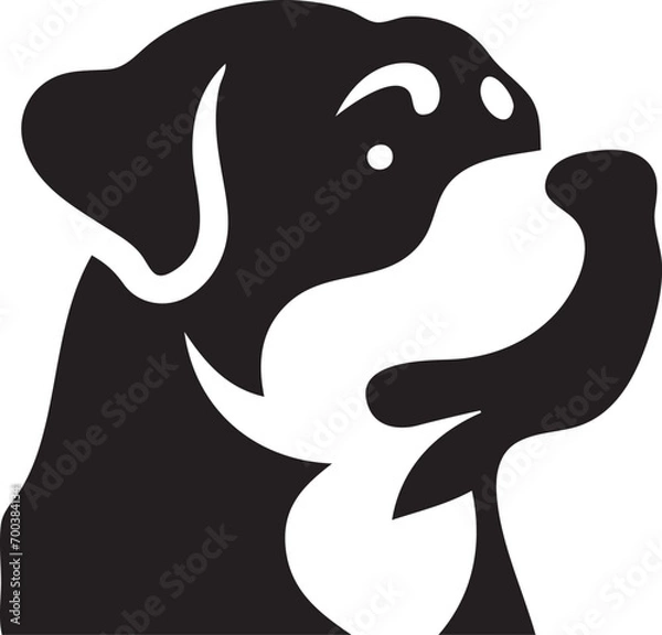 Obraz Rottweiler Portrait