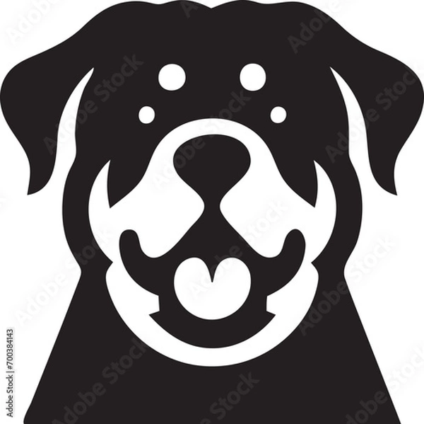 Obraz Rottweiler Portrait