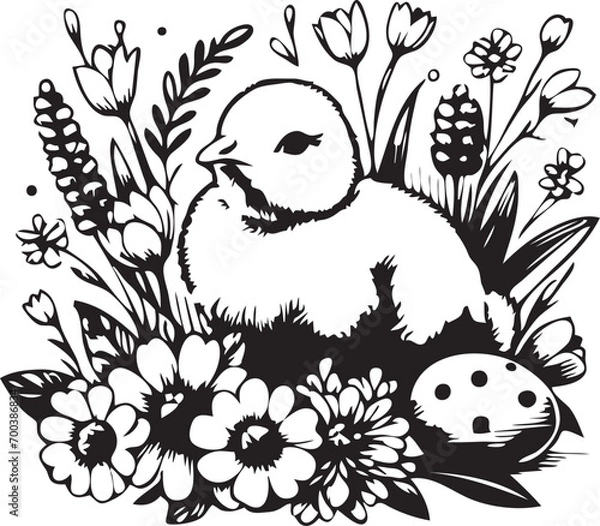 Obraz Easter Moment in Sketch