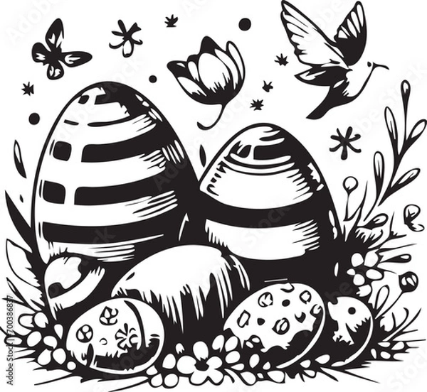 Obraz Easter Moment in Sketch