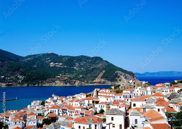 Obraz Skopelos harbour