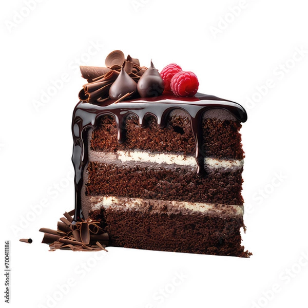 Fototapeta chocolate cake